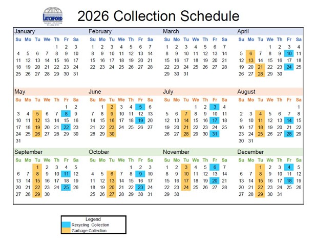 2026 Waste & Recycling Collection Schedule